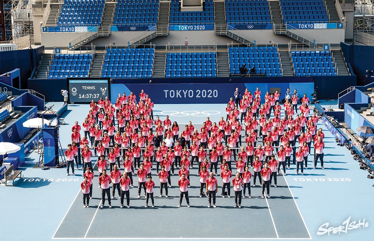 東京奧運網球裁判團隊達百多人