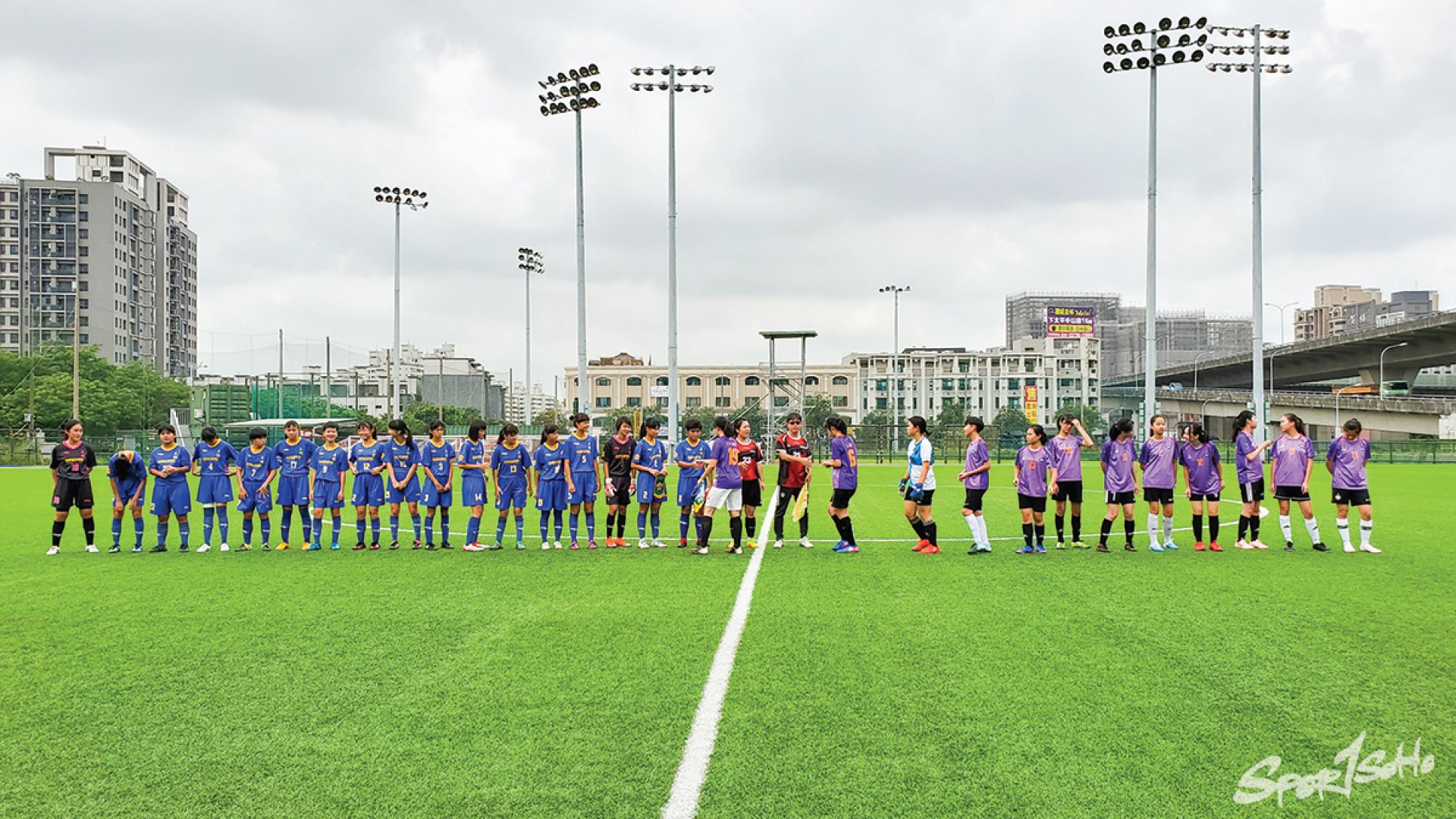 呂教練帶領N-League代表團進行了一節1.5小時的練習。
