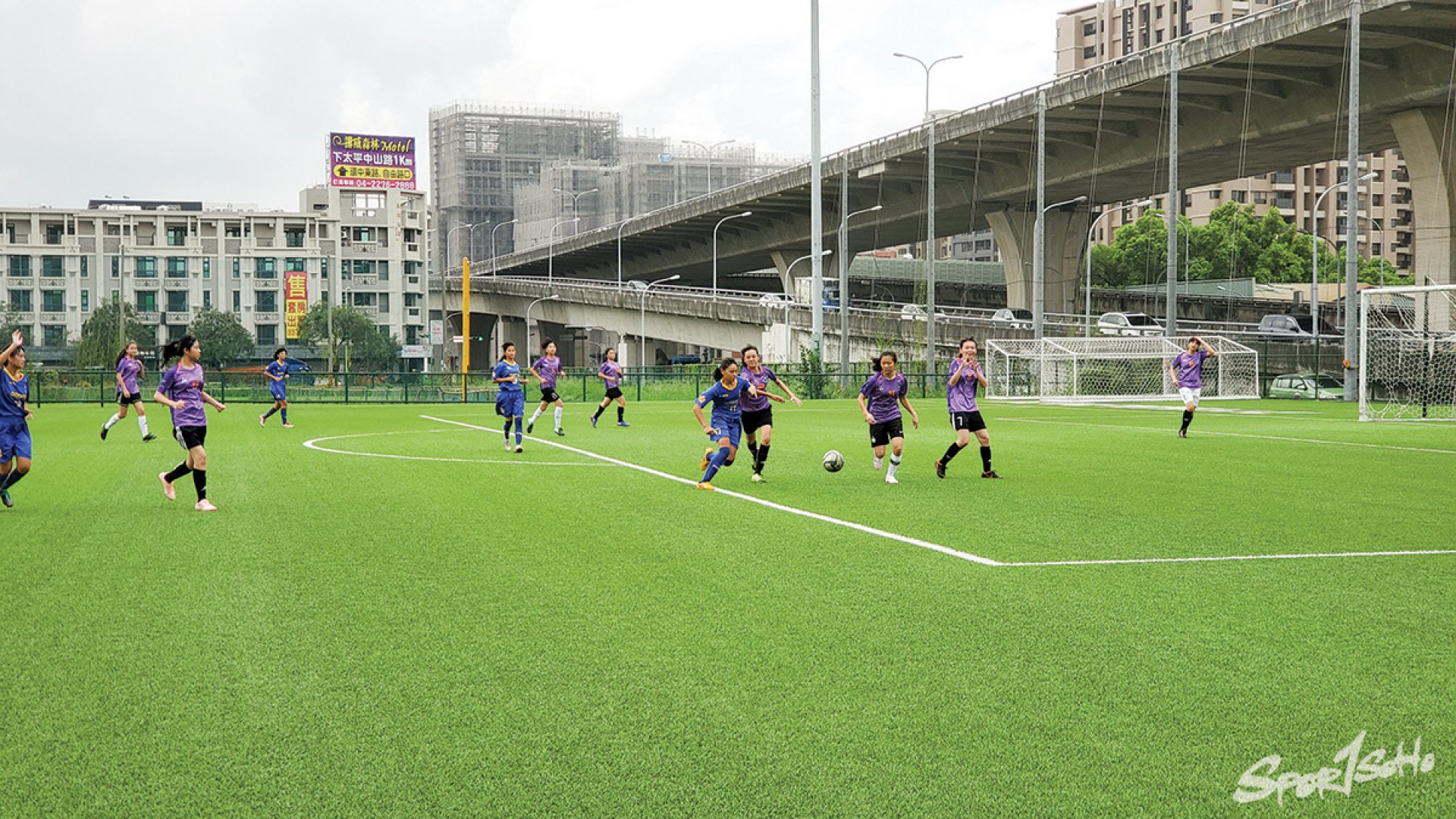 廣闊而狀態良好的草地，在香港極少見，香港球員見到不禁歡呼。