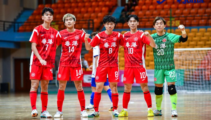 【第十五屆全國運動會】五人足球男子甲組全運三連勝　明午二時出戰八強