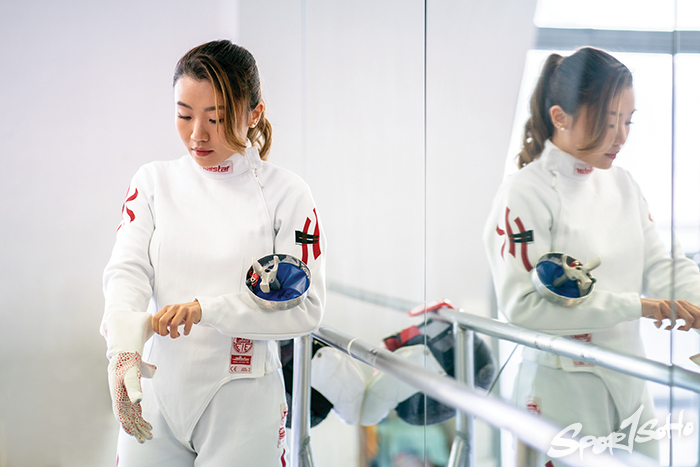Moonie將劍擊由興趣轉為職業 Moonie將劍擊由興趣轉為職業