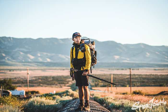 Joshua於2018年就立下決心要完成徒步太平洋屋脊步道Pacific Crest Trail