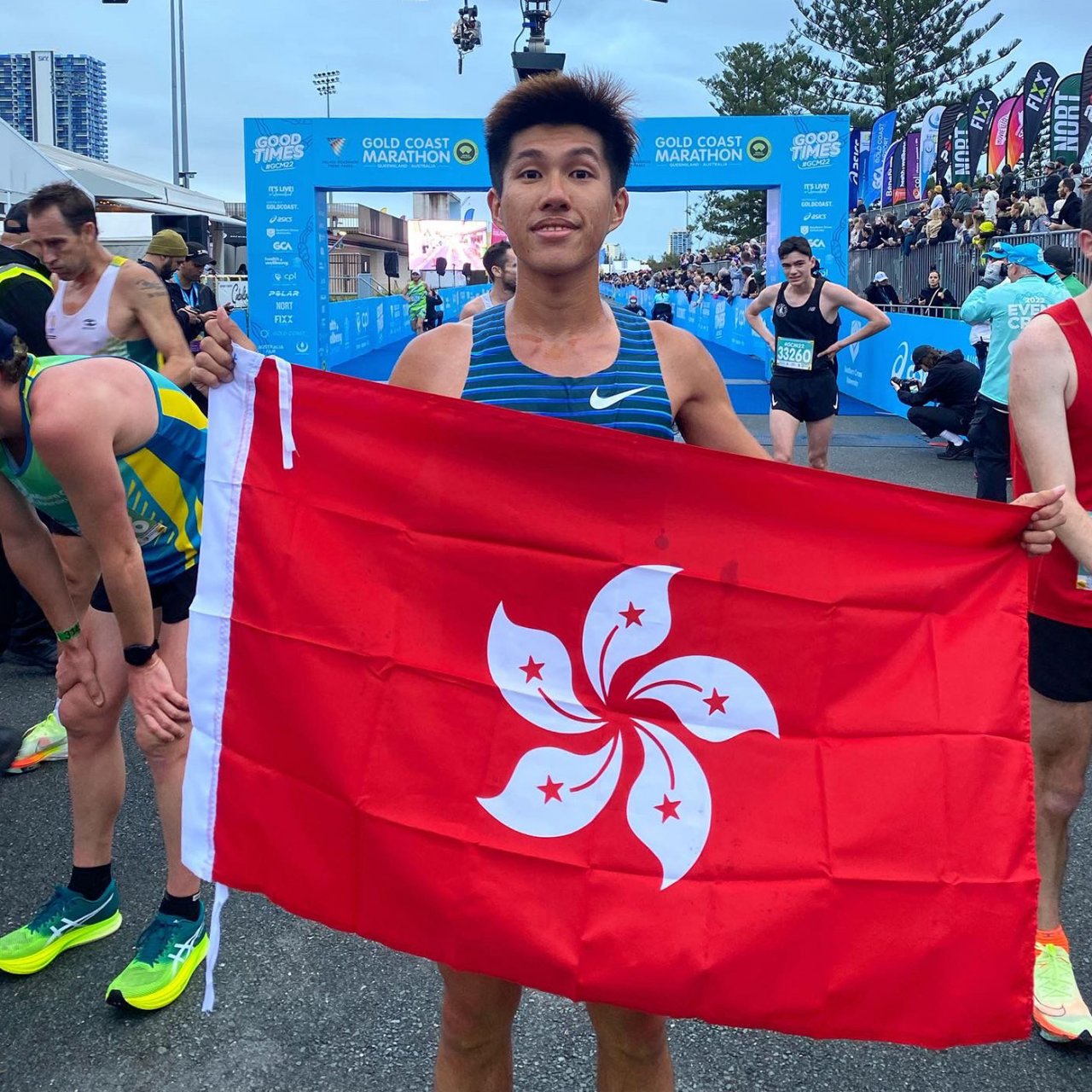 黃尹雋以29分27秒刷新香港十公里紀錄。