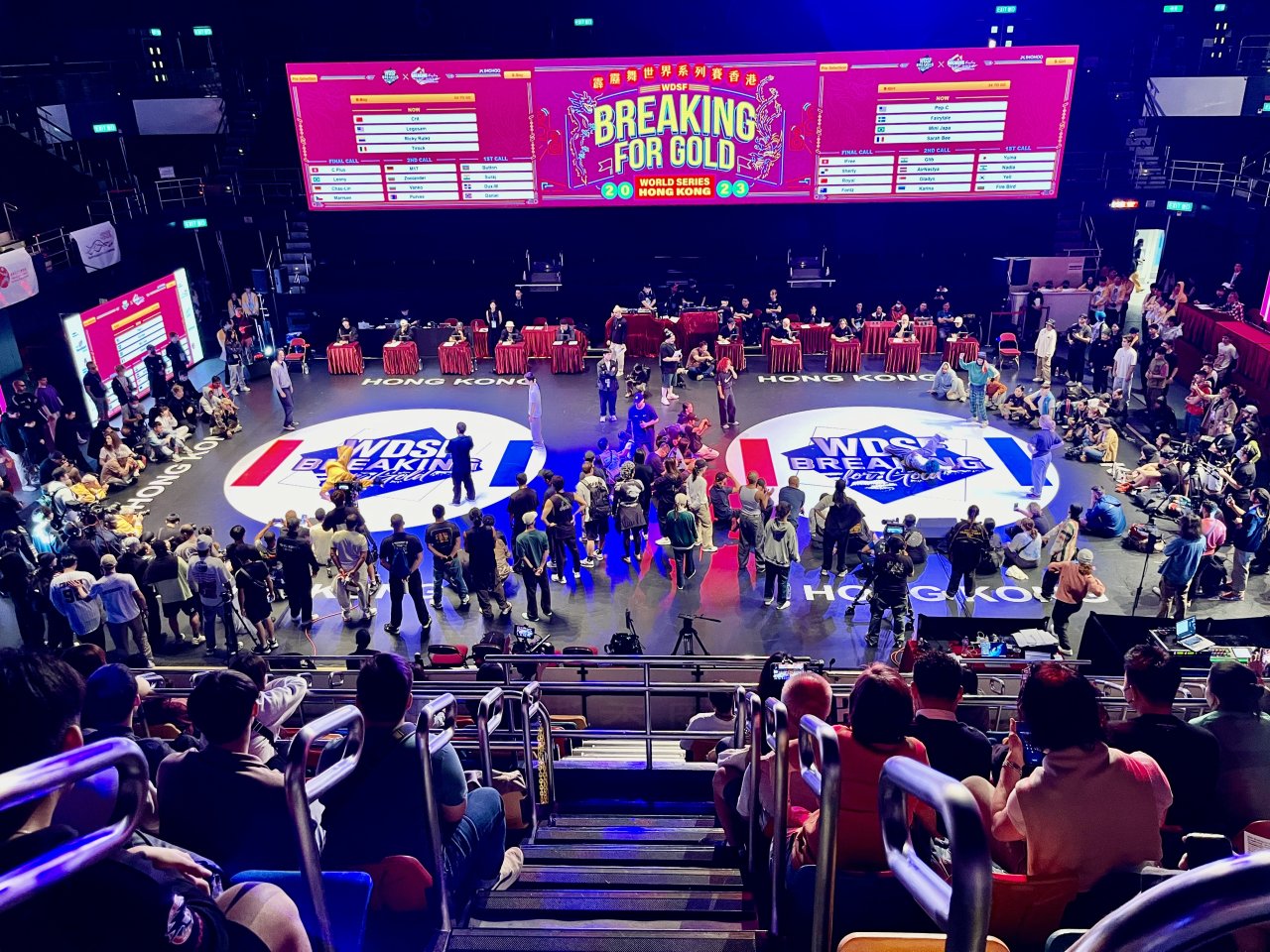 香港首次舉辦世界級別的大賽，吸引超過1,000名觀眾到場觀看比賽