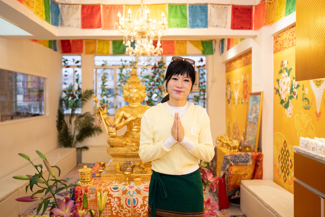 七師傅指其社交網站,每天也會指導不同人士宜穿的服飾。