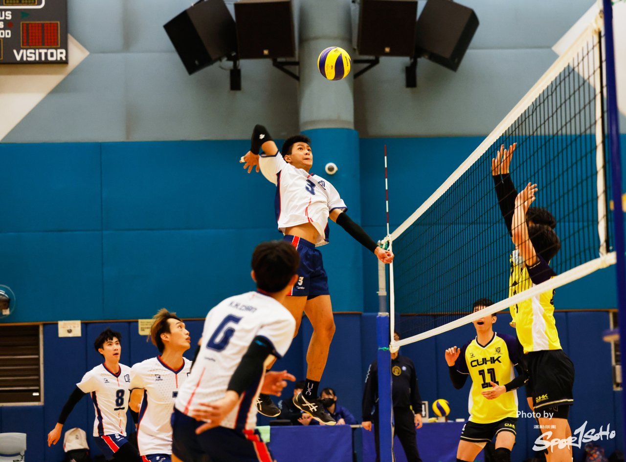 香港大專體育協會男子排球比賽