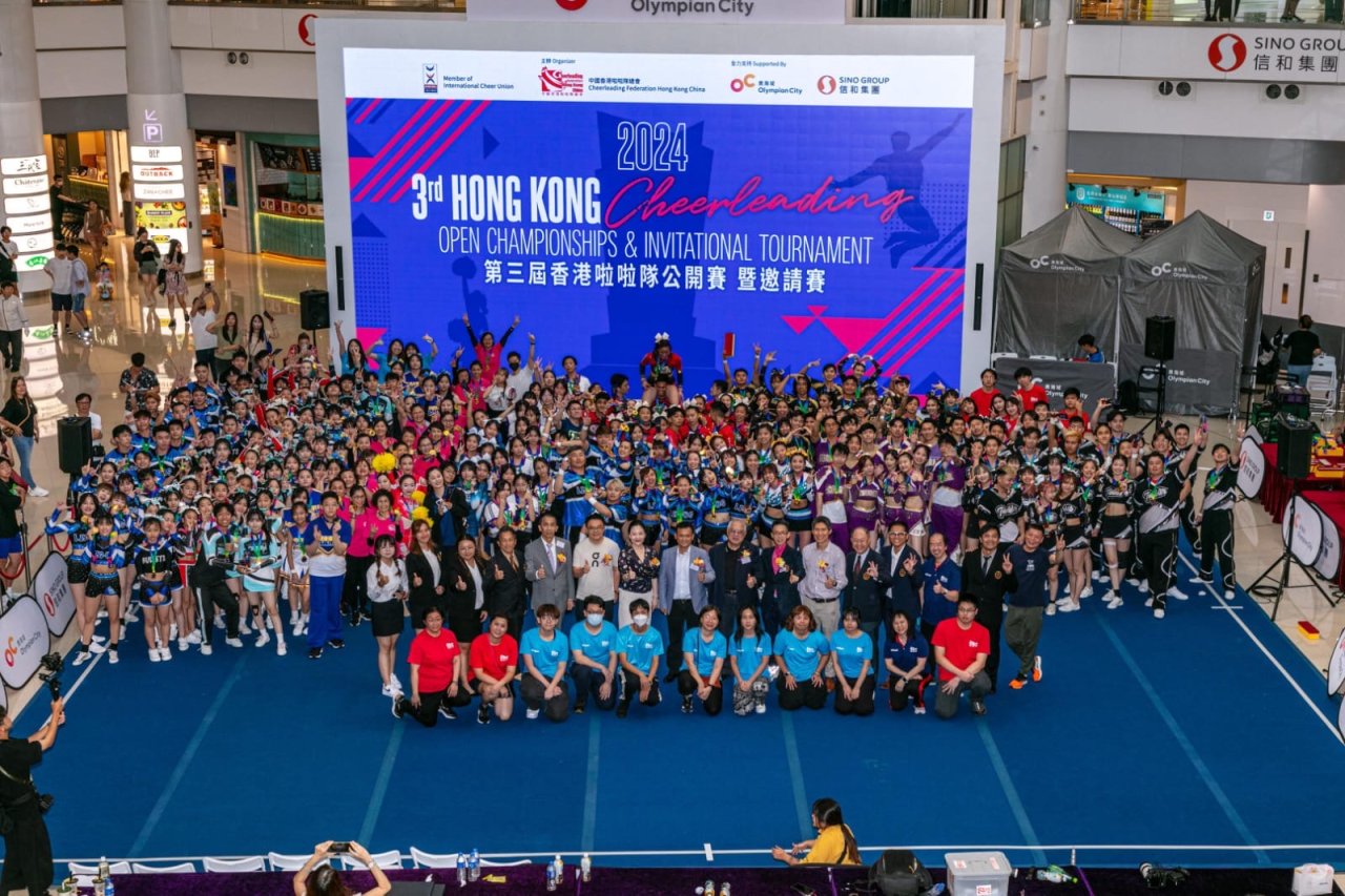 香港啦啦隊公開賽暨邀請賽參賽隊伍