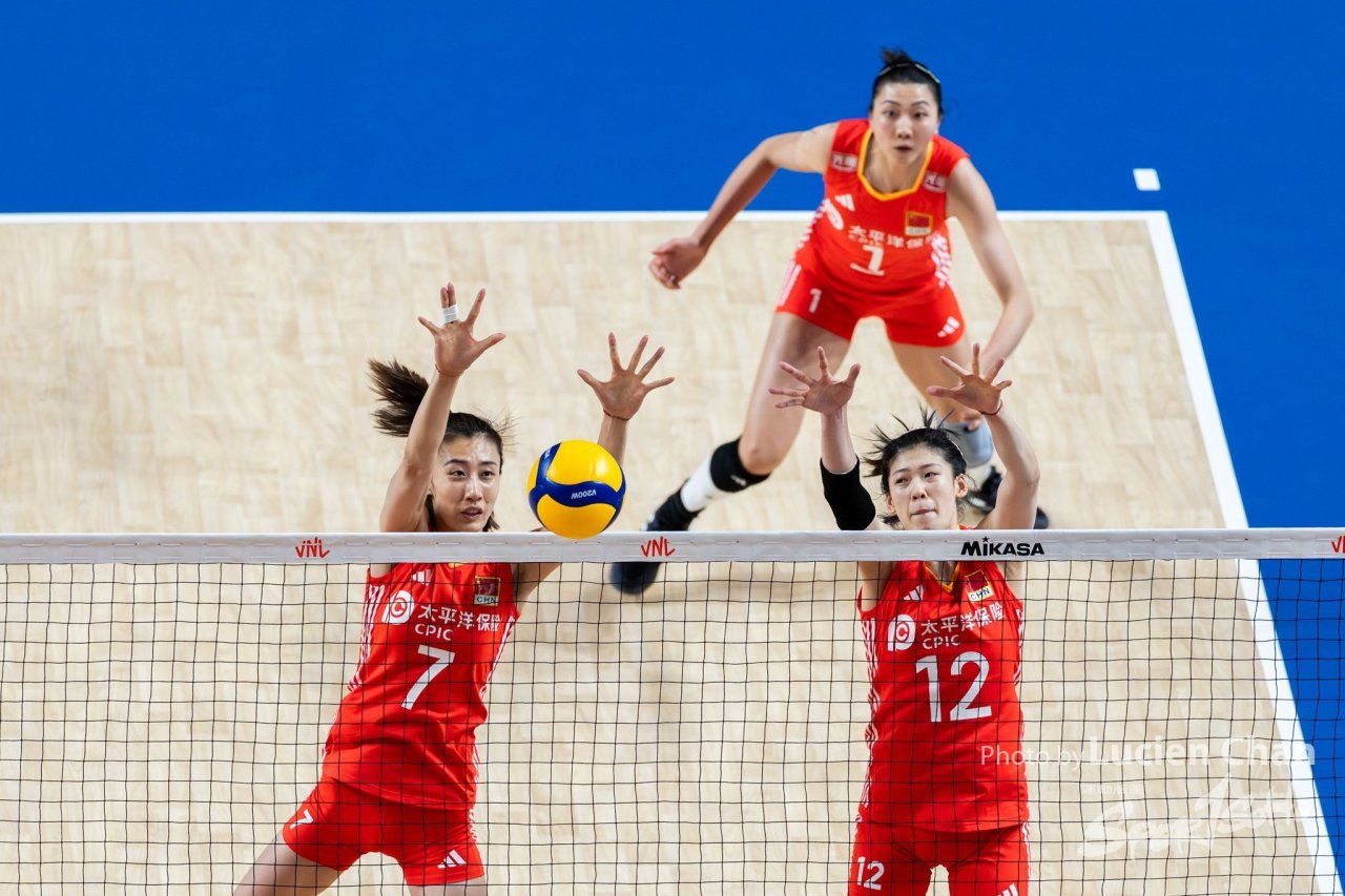 世界女排聯賽香港2024 中國隊偕巴西隊四連勝晉身總決賽中國隊2