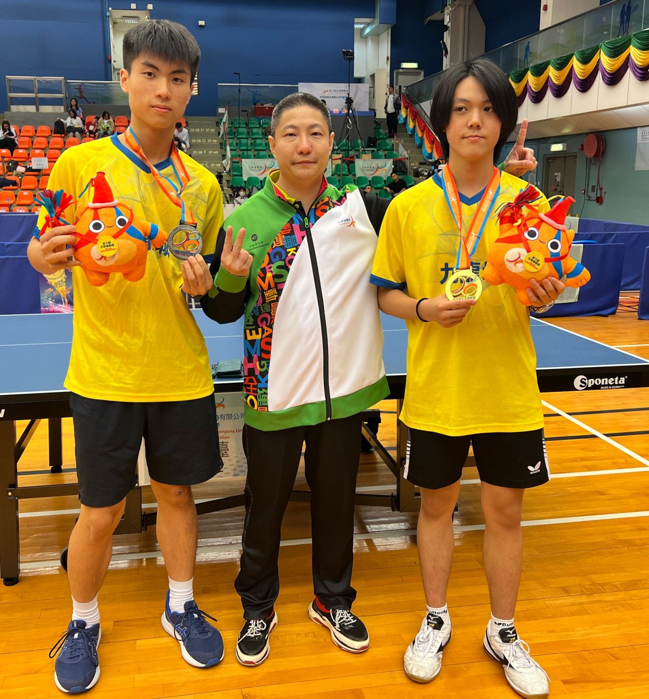 陳敬延絕地反擊 助九龍城奪得港運會乒乓球組別冠軍