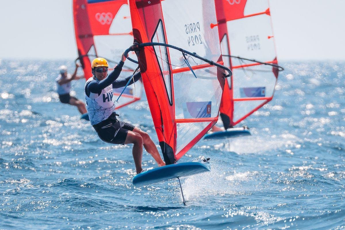 鄭清然和馬君正現正於巴黎奧運比賽中。(圖片來源:World Sailing)