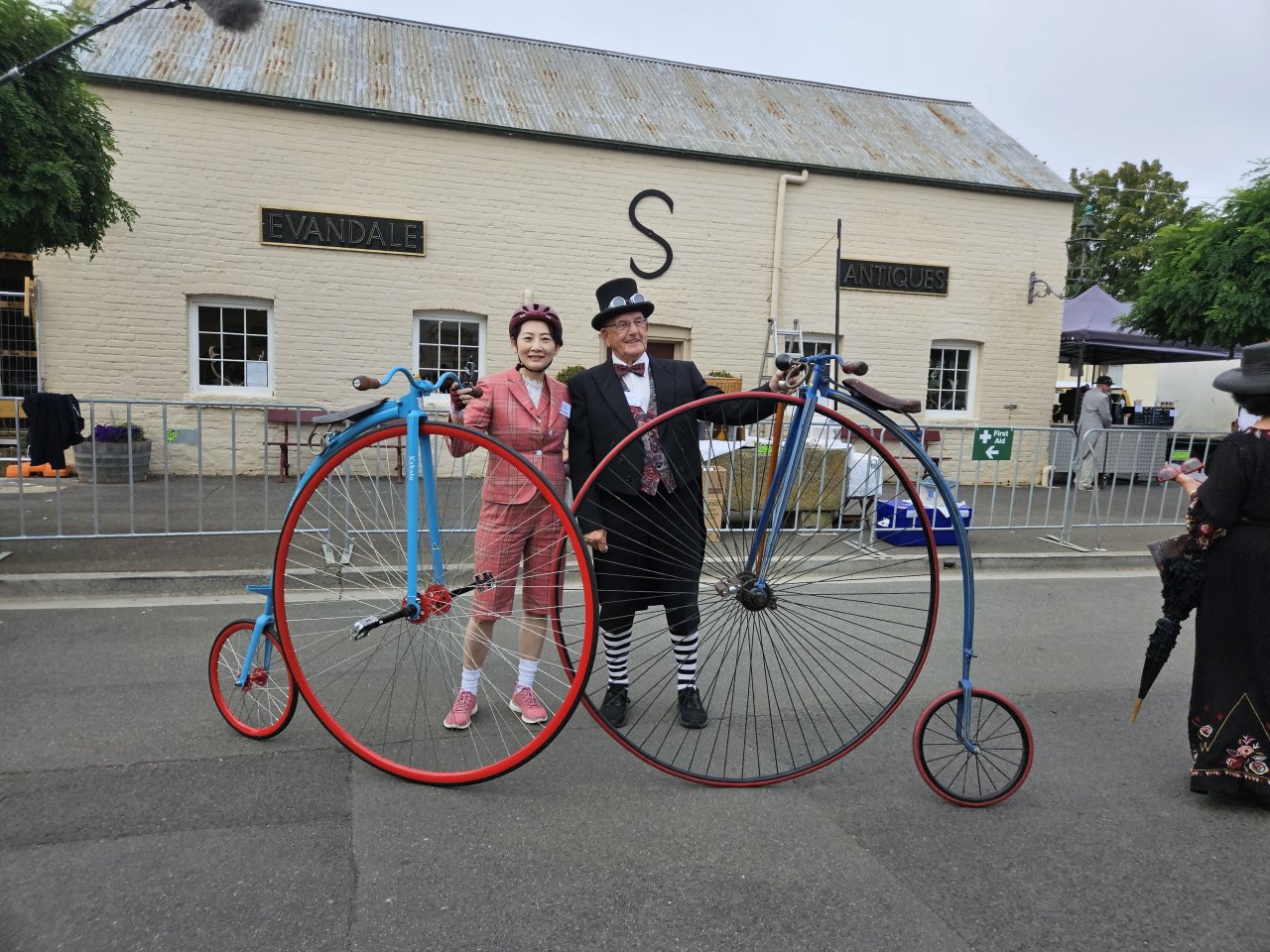 National Penny-Farthing Championship in Evandale