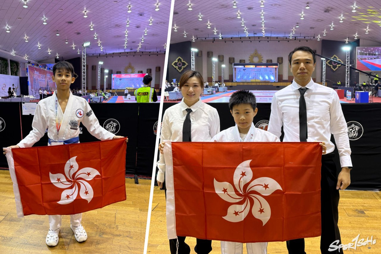 兩青年首次參與亞洲柔術青少年錦標後感