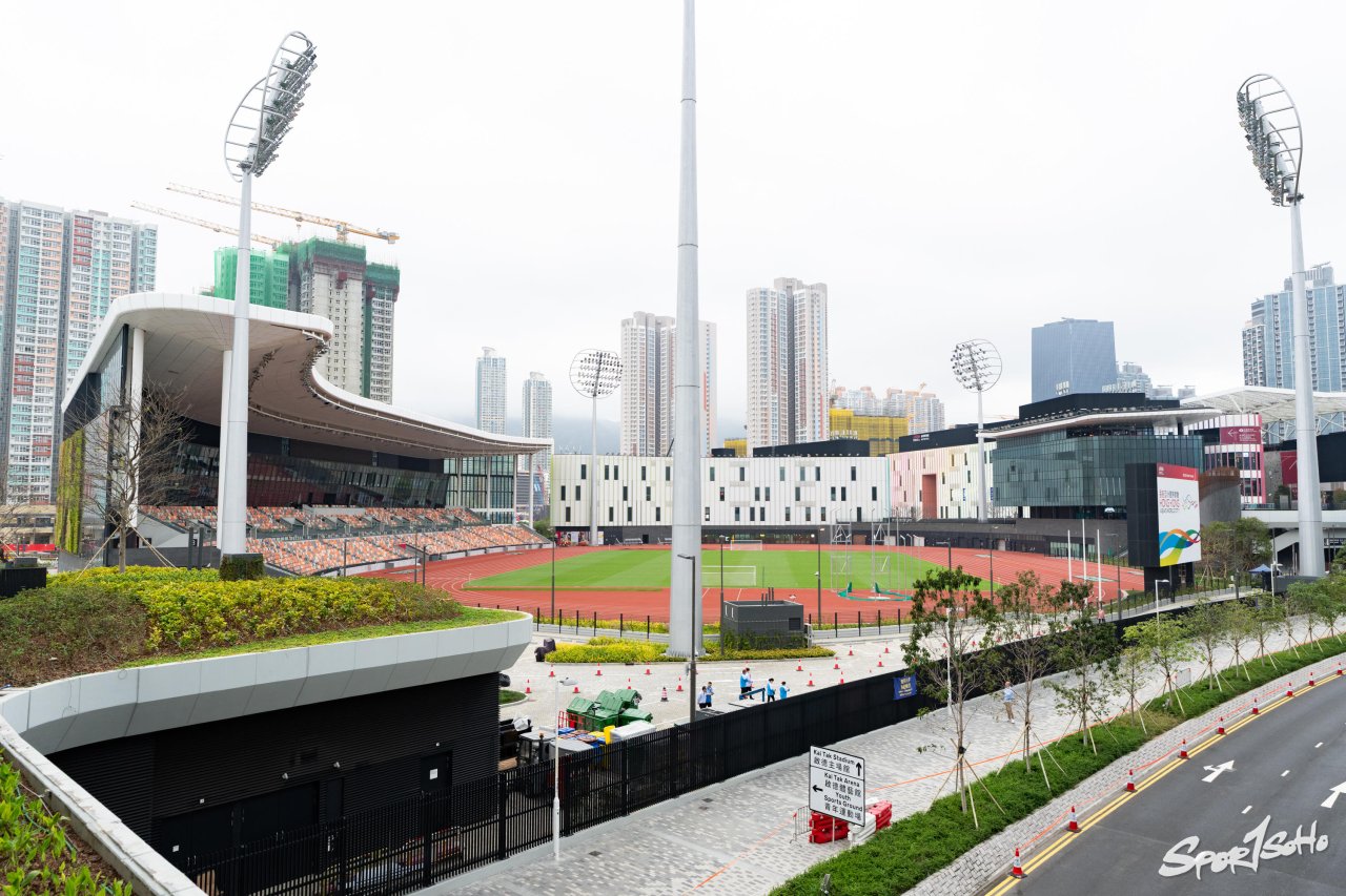 啟德飛步跑:香港新主場首場比賽 文少杰與曾福祥率先試跑