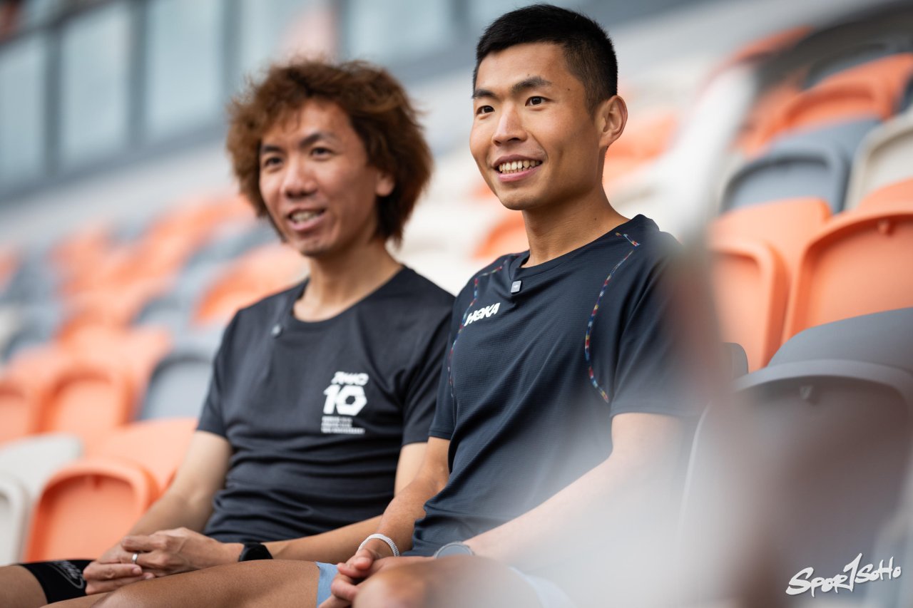啟德飛步跑:香港新主場首場比賽 文少杰與曾福祥率先試跑