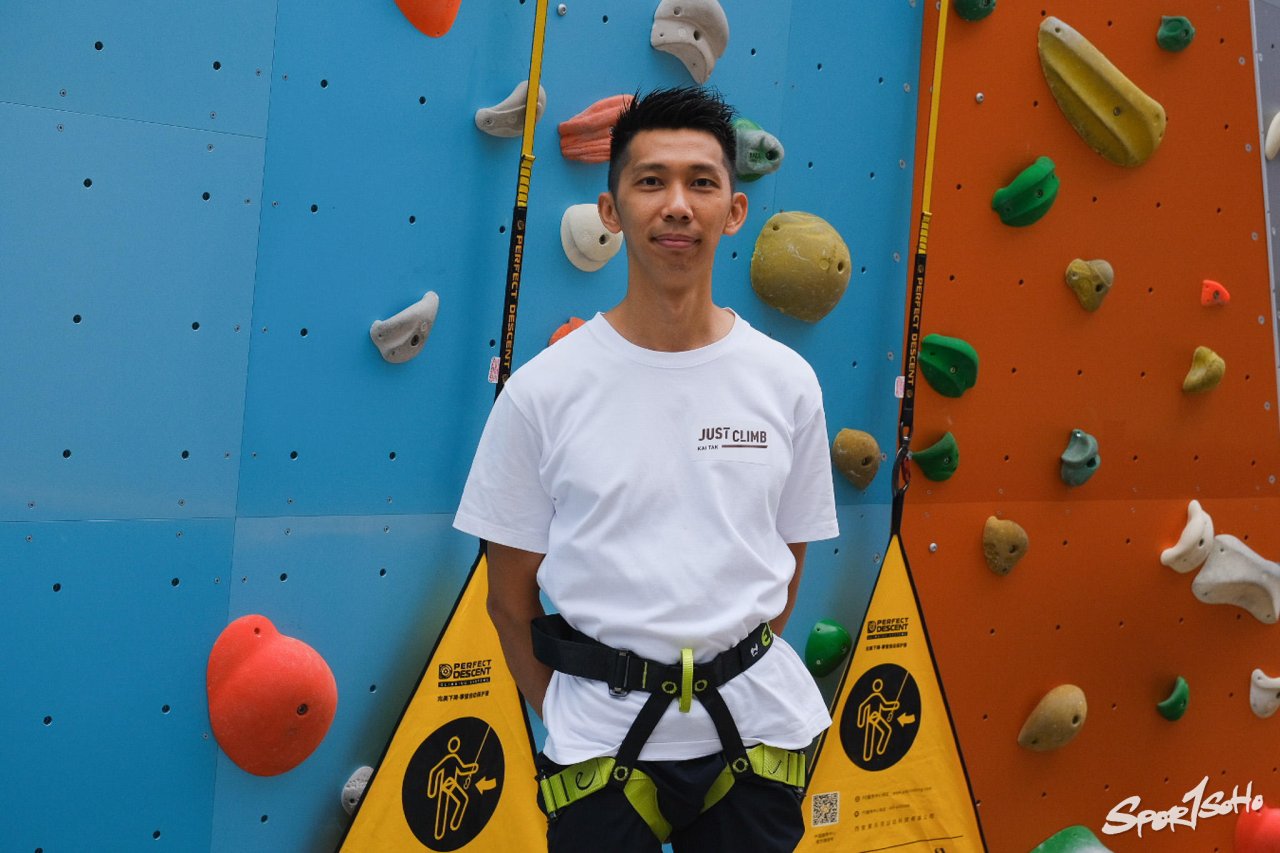 前香港攀石代表隊運動員何善揮