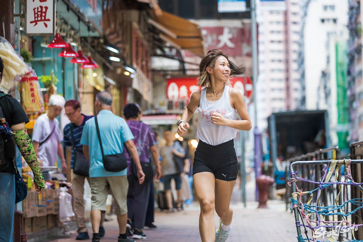 女生跑x跑步誌 五公里承載跑步閃光｜跑去邊度
