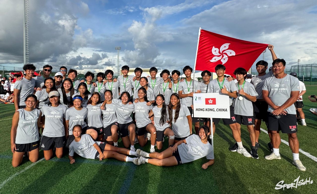 港隊征戰首屆U16亞太區棍網球錦標賽 男團險勝強敵摘下銀牌 女團收穫殿軍