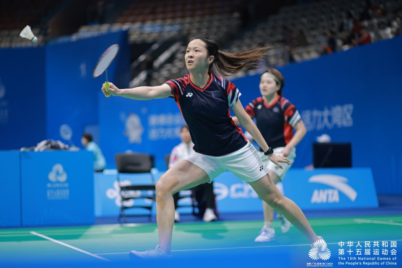 羽毛球勇奪全運第一金 區翹知及鄺詠雯絕佳默契反勝