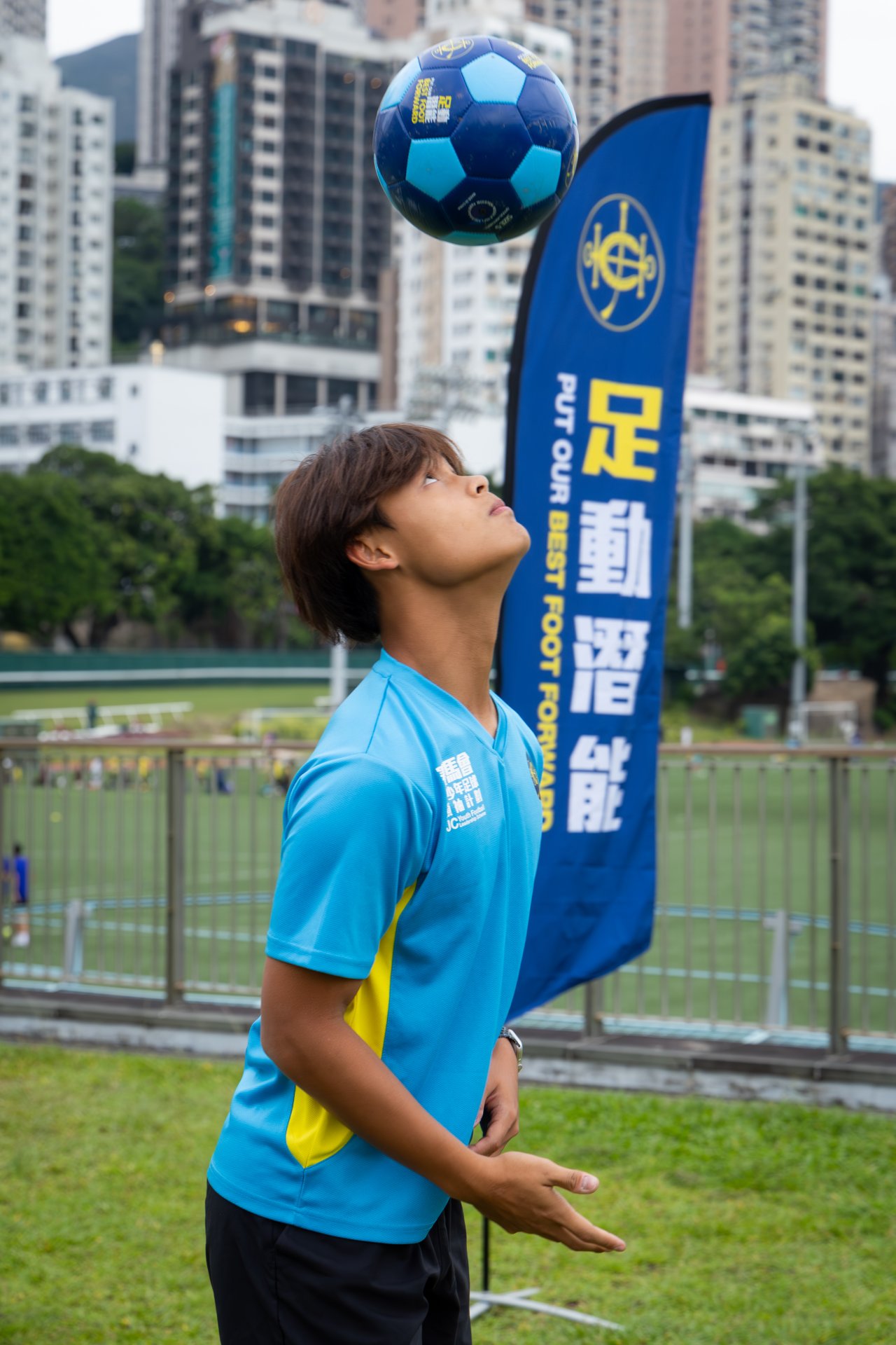 第十屆「賽馬會青少年足球領袖計劃」優秀學員訪問