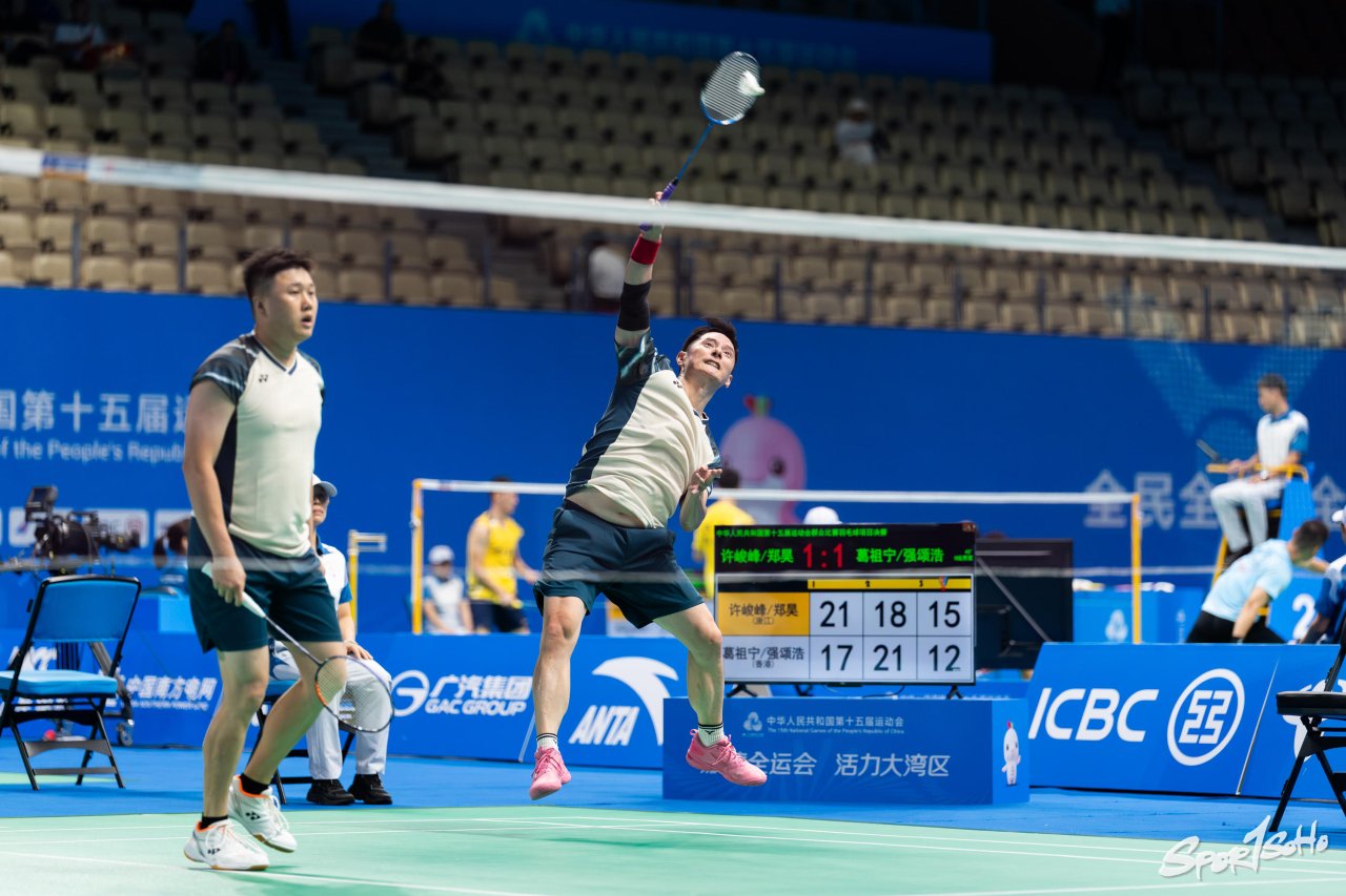 【第十五屆全國運動會】群眾羽毛球項目 港隊52名運動員陣容鼎盛.jpg