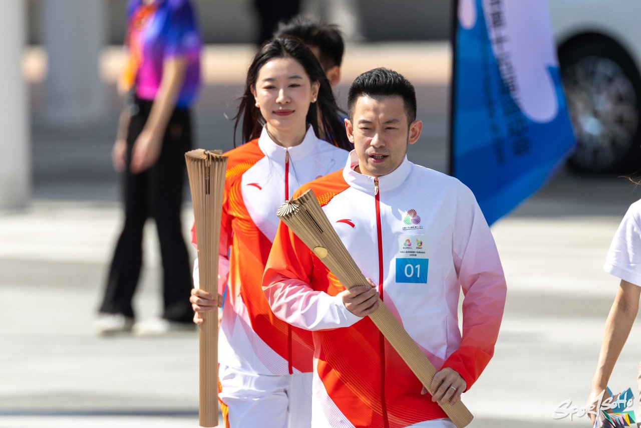 【第十五屆全國運動會】全運會50位港區代表參與火炬傳遞 佘繕妡啟德點燃火盤