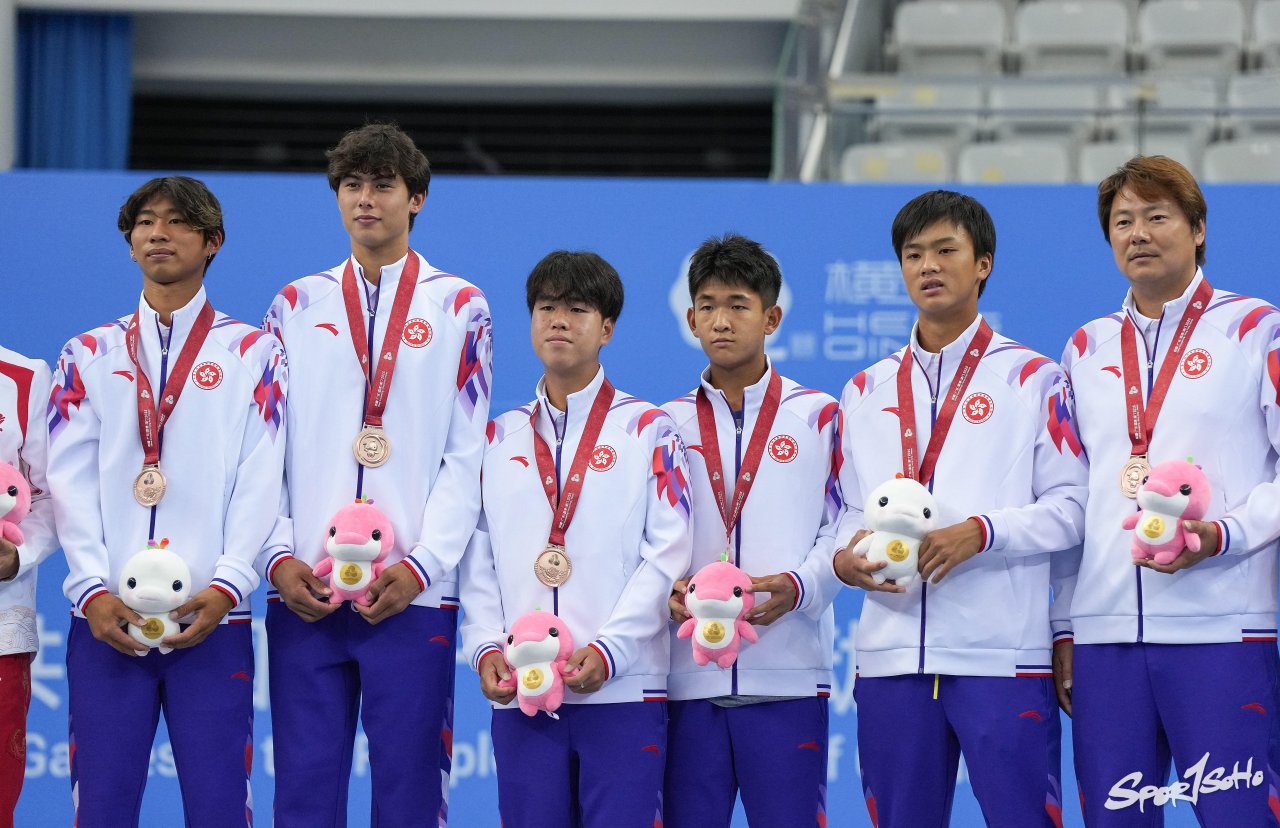 【第十五屆全國運動會】港隊青年男子團隊奪銅而歸  歷史性首奪全運會網球團體賽獎牌.jpg