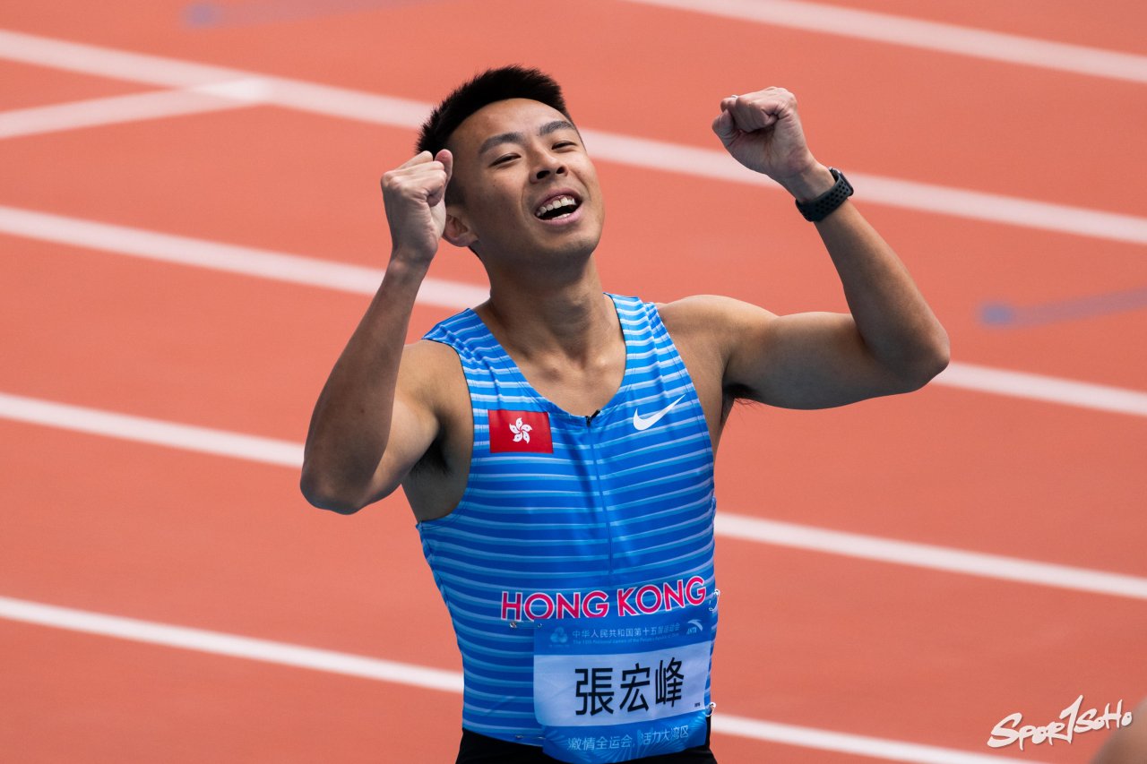 【第十五屆全國運動會】張宏峰刷新香港紀錄 110米欄晉身決賽