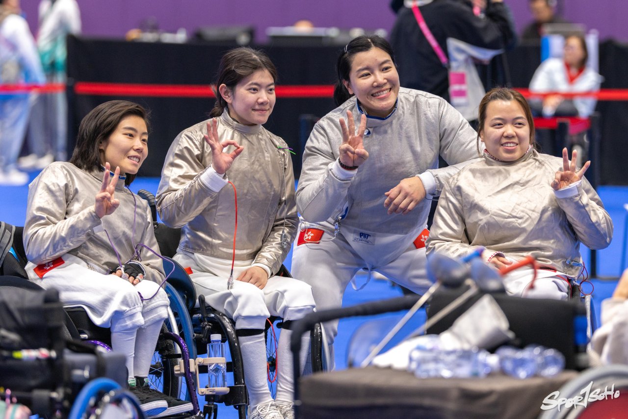 【殘特奧會】輪椅劍擊女子佩劍團體賽 港將四劍合力奪銅而歸.jpg