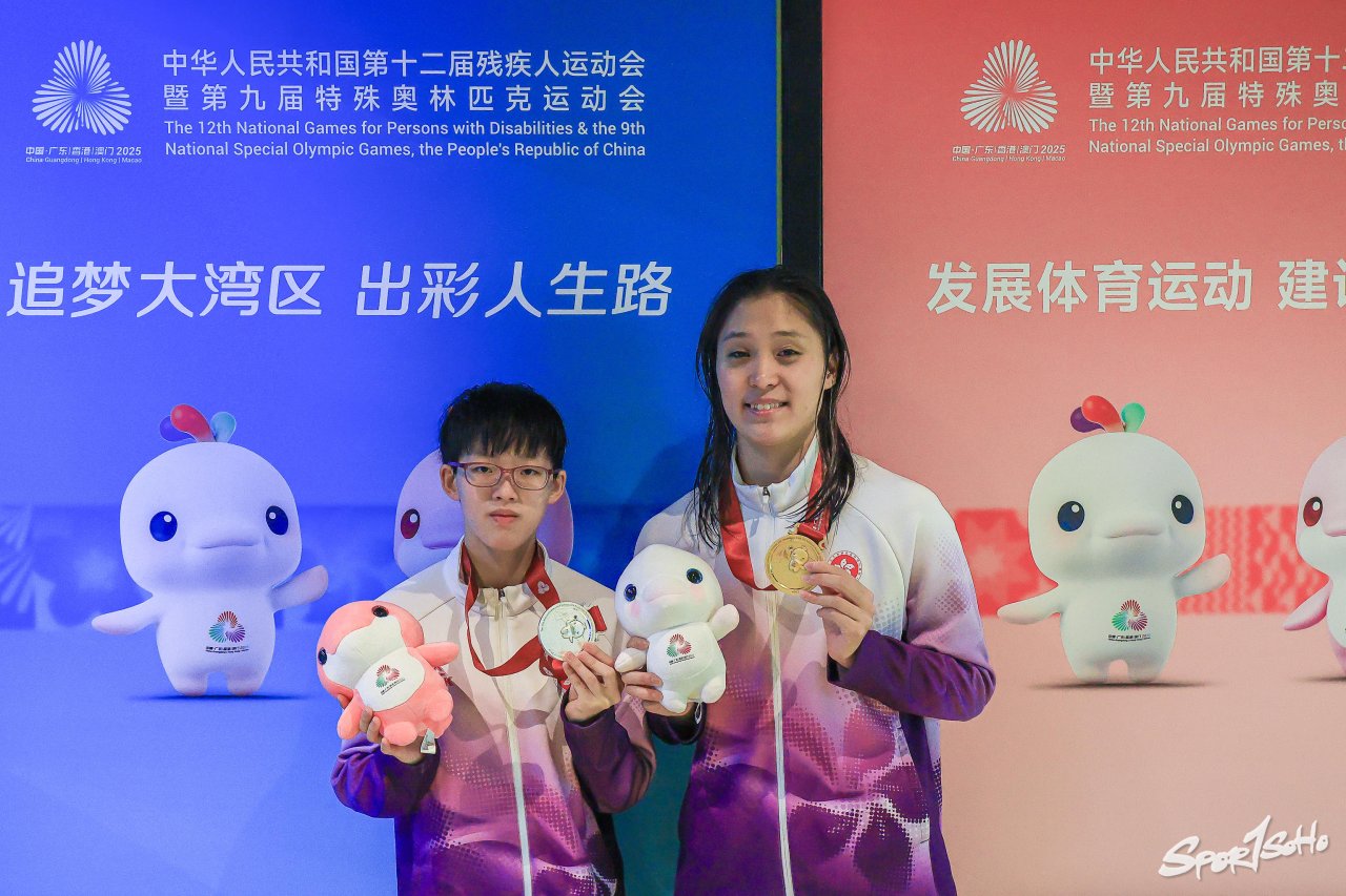 【殘特奧會】陳睿琳三破全國紀錄 游泳港隊奪1金2銀1銅收官