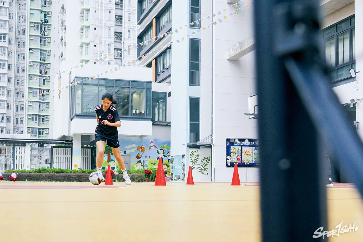 女足港青代表周衹月 踢而優則演｜學界特輯