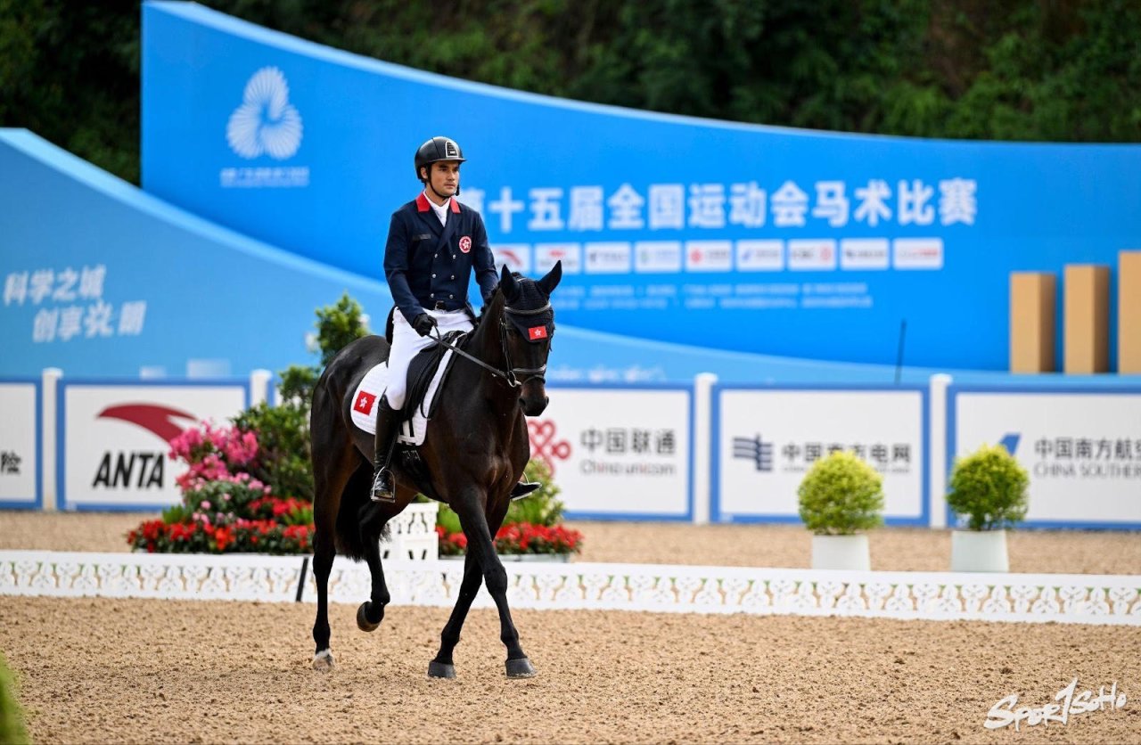 【第十五屆全國運動會】馬術港隊完成所有賽事 賴楨敏第五無緣獎牌.jpg