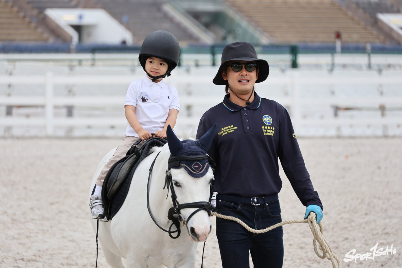 彭福公園「小馬大本營」為香港馬術培訓小馬迷 傳承奧運精神