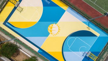粉嶺華心籃球場完成翻新 第八個民坊活化運動場誕生