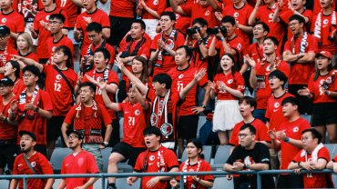 東亞盃千餘球迷撐港隊 港隊力戰僅負一球