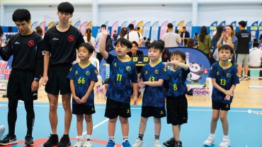 全國幼兒手球錦標賽香港站｜輝之筆去