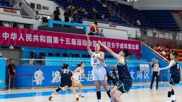 【第十五屆全國運動會】女籃港隊小組賽未能取勝 但仍然打出香港拼搏精神