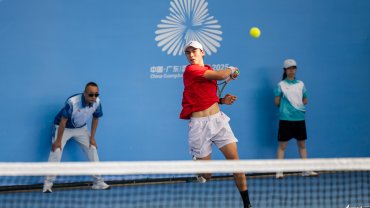 【第十五屆全國運動會】港隊青年男子團隊奪銅而歸
歷史性首奪全運會網球團體賽獎牌