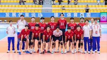 【第十五屆全國運動會】港隊男排獲第十名 九戰四勝締最佳成績