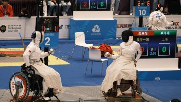 【殘特奧會】女子重劍個人賽 余翠怡斬獲一面銀牌