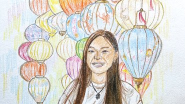 風雨中溫暖的海水｜畫觀蒼綠