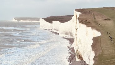 跑在英國盡頭的白色斷崖 - Winter on the Downs｜Let's Run UK跑馬去英國