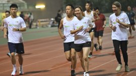 趙詠賢指與同事一起訓練及比賽亦是種 Team Building