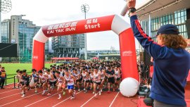 體育園首個跑賽啟德飛步跑圓滿結束 3200市民感受香港主場熾熱氣氛