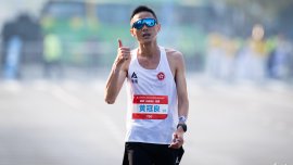 【殘特奧會】殘疾馬拉松聽障跑手黃冠良Sub3 視障跑手黃景陽獨力完走