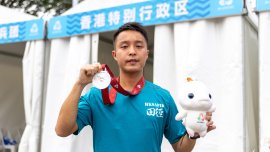 【殘特奧會】特奧田徑港隊捷報 單日奪1金1銀1銅