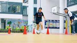 女足港青代表周衹月 踢而優則演｜學界特輯
