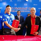 香港匹克球聯賽(HKPL)與亞洲匹克球商業聯盟(APBA)簽約儀式