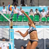 【第十五屆全國運動會】沙排港隊主場出戰 女子勝仗燃點主場熱情