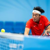 【第十五屆全國運動會】黃澤林為網球港隊奪得首面全運獎牌