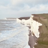 跑在英國盡頭的白色斷崖 - Winter on the Downs｜Let's Run UK跑馬去英國